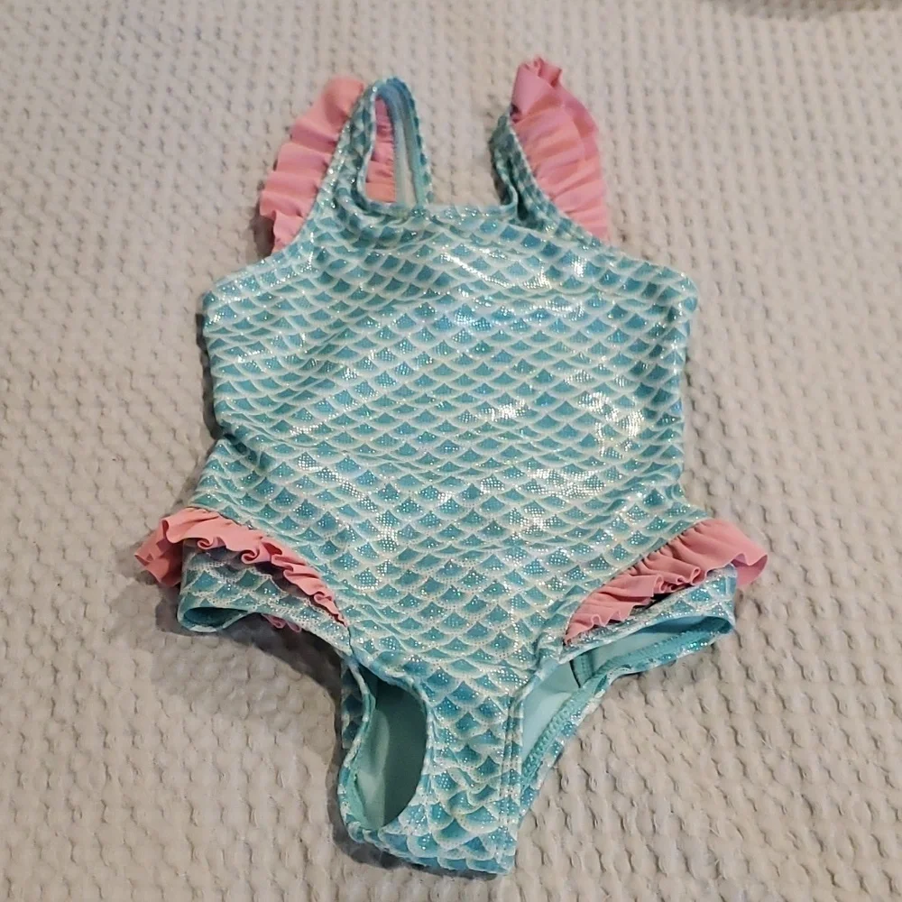 Girls Sweet Pineapple Swimsuit size 2T (#20)